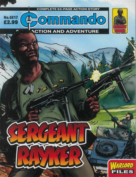 Commando Comic - Action & Adventure Issue 5817