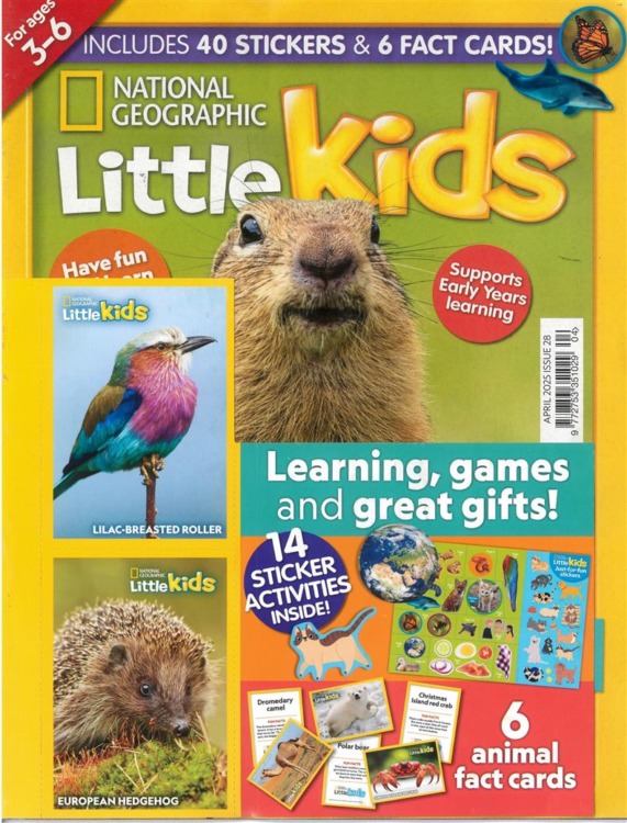 Nat Geo Little Kids Magazine April 2025