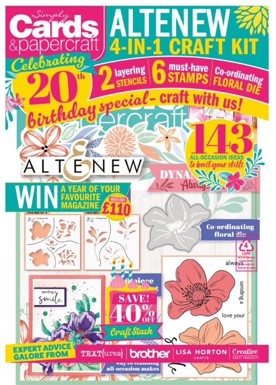 Simply Cards & Papercraft Magazine issue 267