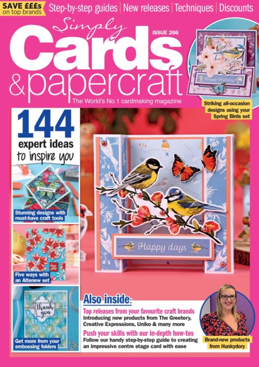 Simply Cards & Papercraft Magazine 266