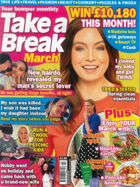 Take A Break Monthly Magazine March 2025