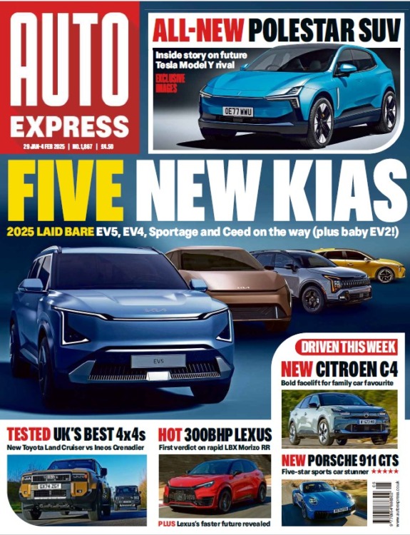 Auto Express Magazine 1867 29/01/2025