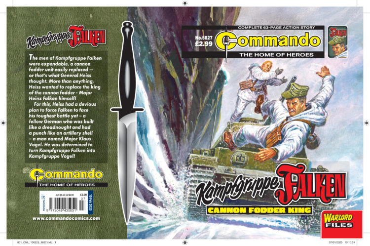 Commando Comic - Home of Heroes Issue 5827