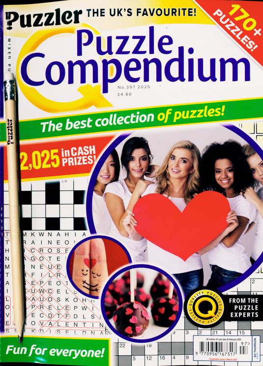 Puzzler Q Puzzle Compendium Magazine 397