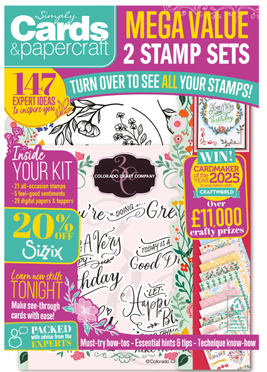 Simply Cards & Papercraft Magazine issue 268