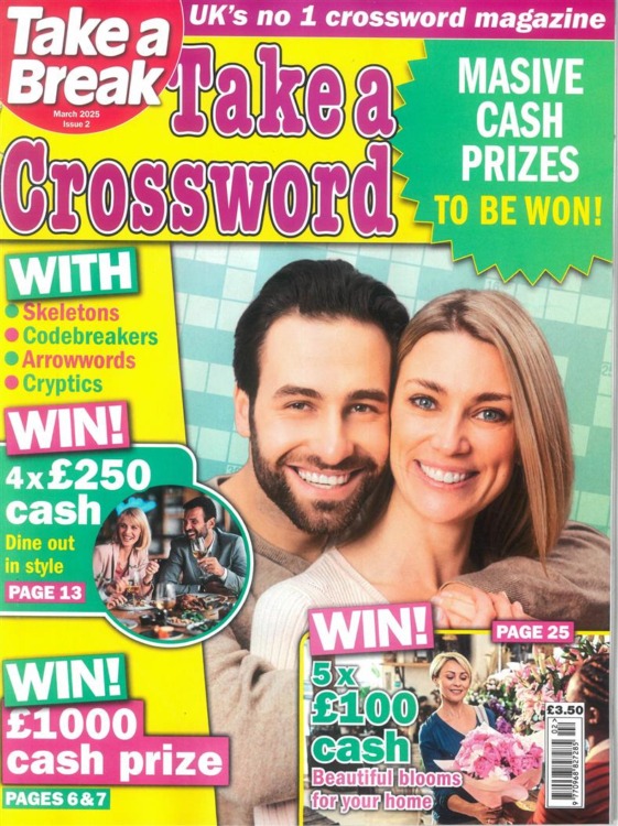TAB Take A Crossword Magazine Issue 02 2025