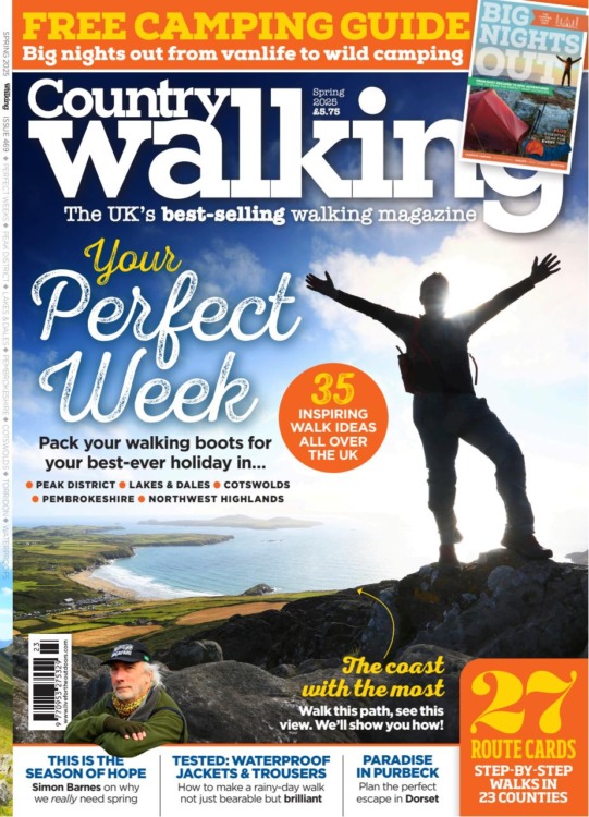Country Walking Magazine April 2025