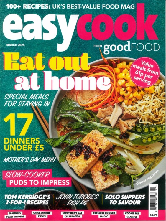Easy Cook Magazine March 2025/180