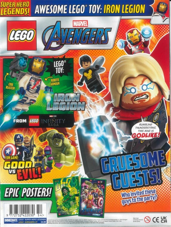 LEGO Superhero Legends Magazine Avengers27