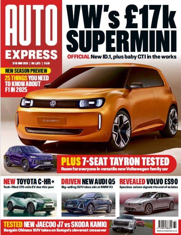 Auto Express Magazine 1873 12/03/2025