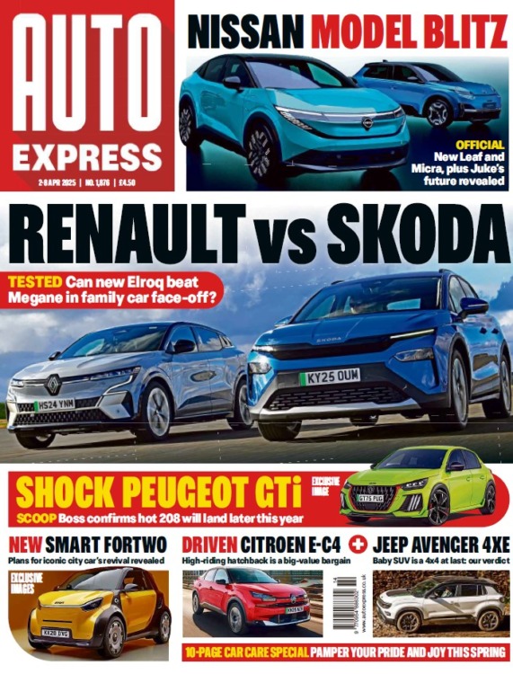 Auto Express Magazine 1876 02/04/2025