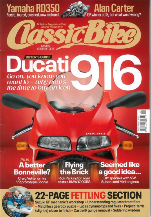 Classic Bike Magazine May 2025