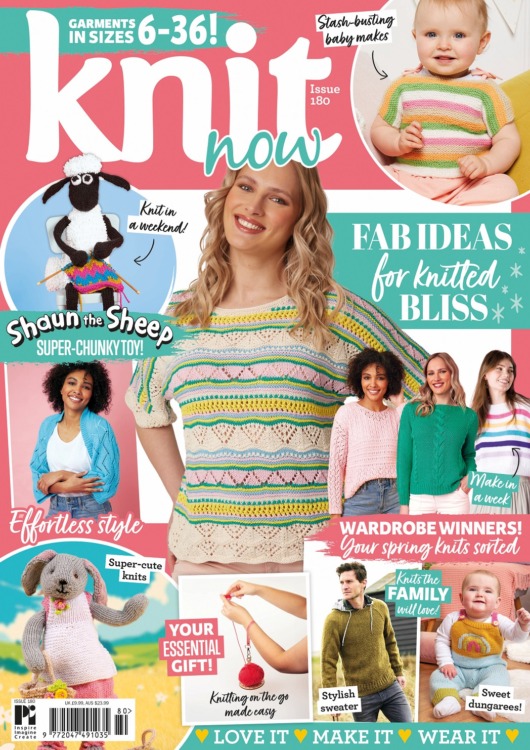 Knit Now Magazine 180
