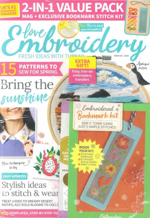 Love Embroidery Magazine 65