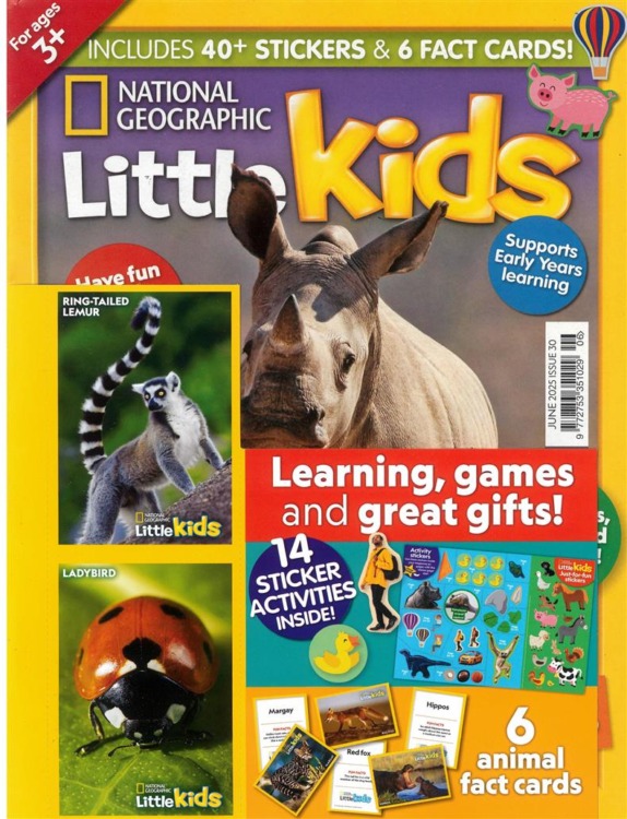 Nat Geo Little Kids Magazine June 2025
