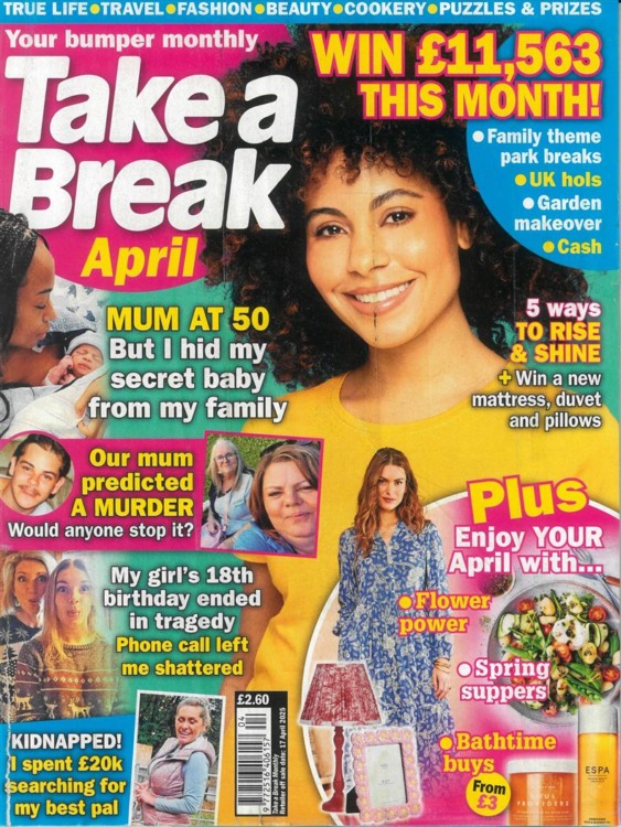 Take A Break Monthly Magazine April 2025
