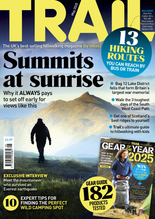 Trail Magazine May 2025 + 100-Page Gear of the Year Guide 2025