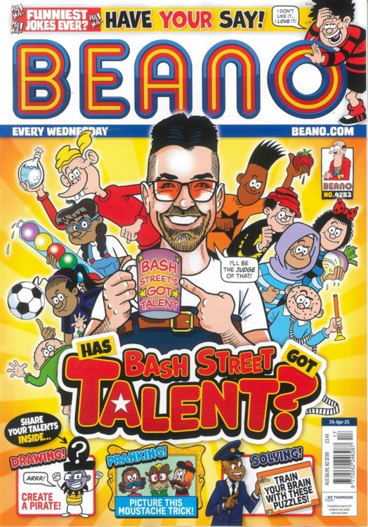 Beano Comic 26th April 2025