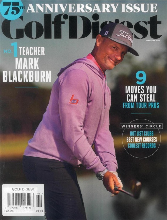 Golf Digest Magazine February 2025