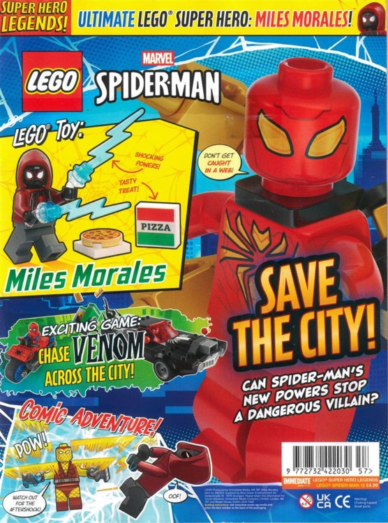 LEGO Superhero Legends Magazine Spidermn15