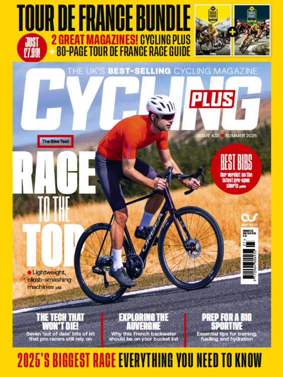 Cycling Plus Magazine Tour de France Bundle Summer 2025 Issue 433