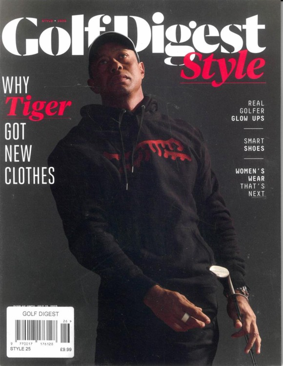 Golf Digest Magazine Issue Style 2025