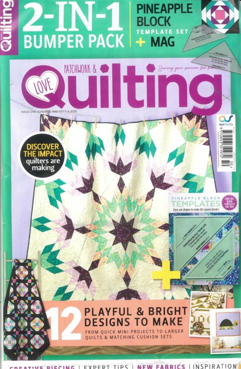 Love Patchwork & Quilting Magazine 150