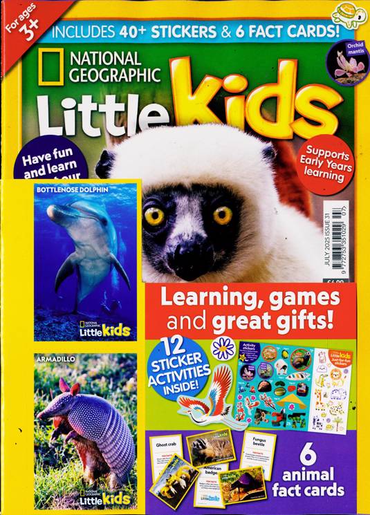 Nat Geo Little Kids Magazine July 2025