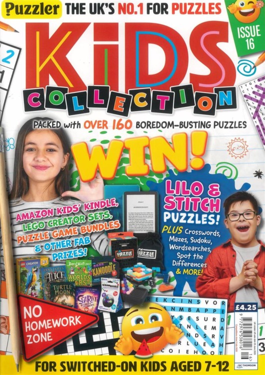 Puzzler Kids Collection Magazine Issue 16