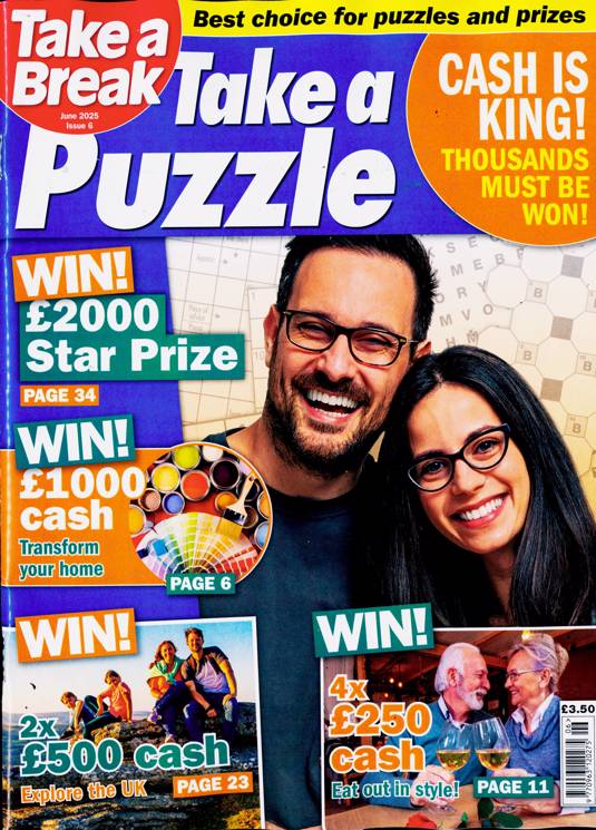 TAB Take A Puzzle Magazine Issue 06 2025
