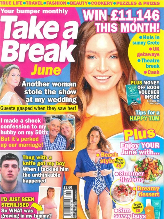 Take A Break Monthly Magazine June 2025