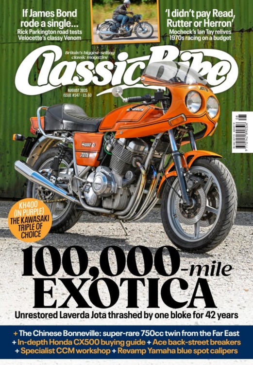 Classic Bike Magazine August 2025