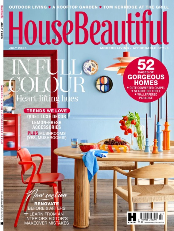 House Beautiful Magazine July 2025