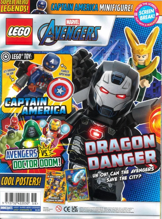 LEGO Superhero Legends Magazine Avengers29