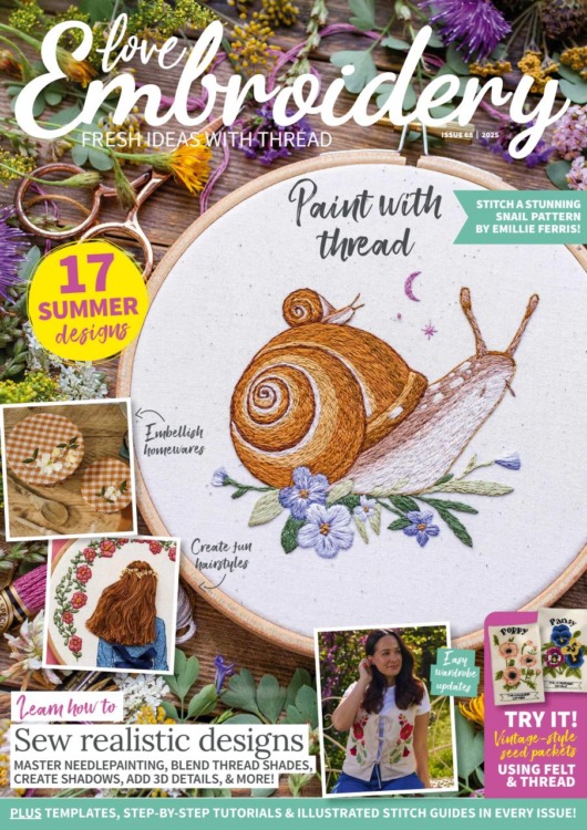 Love Embroidery Magazine Issue 68