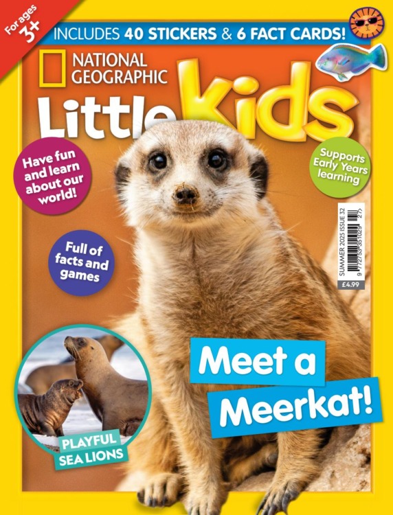 Nat Geo Little Kids Magazine Summer 2025
