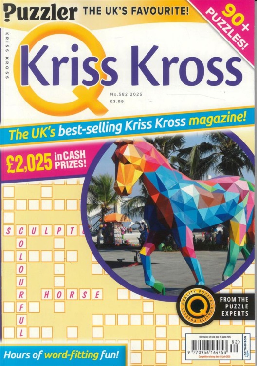 Puzzler Q Kriss Kross Magazine Issue 582