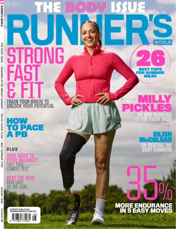 Runner's World Magazine August 2025
