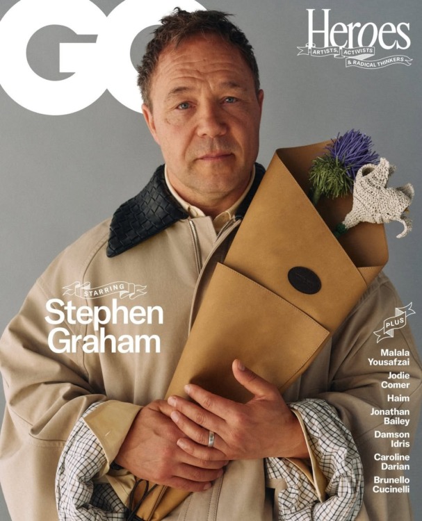 GQ Magazine June, July & August 2025 - Stephen Graham