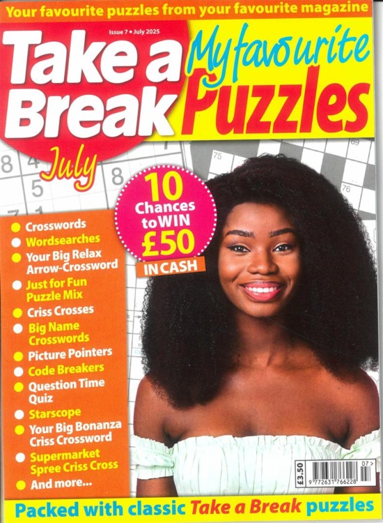 TAB My Favourite Puzzles Magazine Issue 07 2025