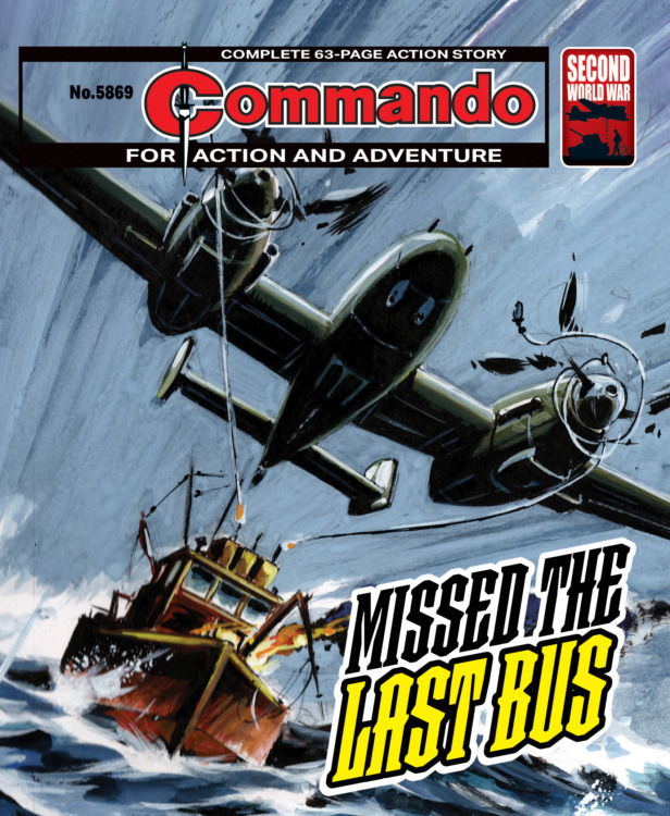Commando Comic - Action & Adventure Issue 5869