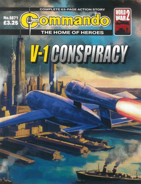 Commando Comic - Home of Heroes Issue 5861