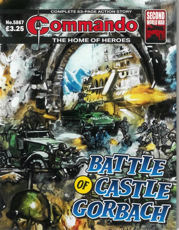 Commando Comic - Home of Heroes Issue 5867