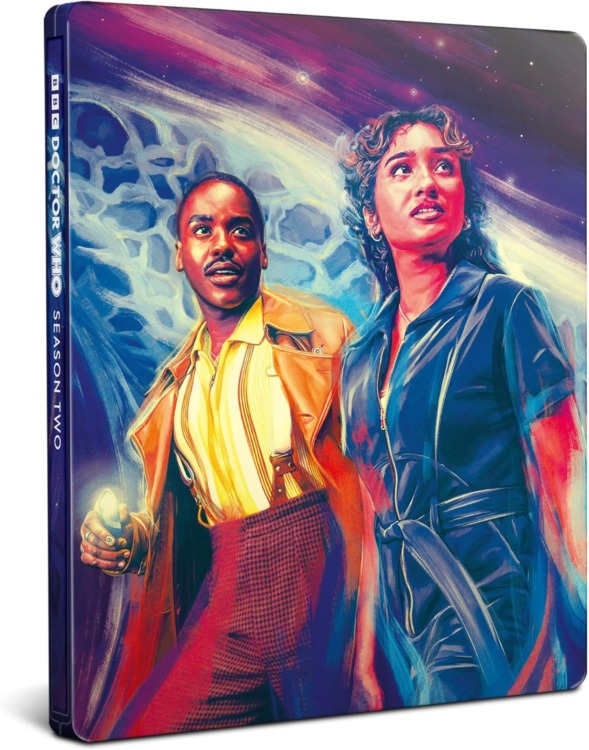 Doctor Who DVD - Season 2 Steelbook Blu-Ray Cover