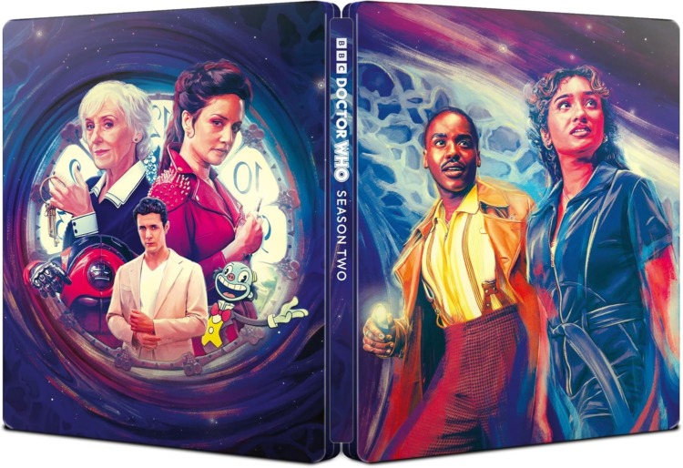 Doctor Who DVD - Season 2 Steelbook Blu-Ray Full Cover