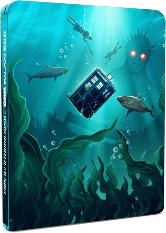 Doctor Who DVD – The Underwater Menace Steelbook