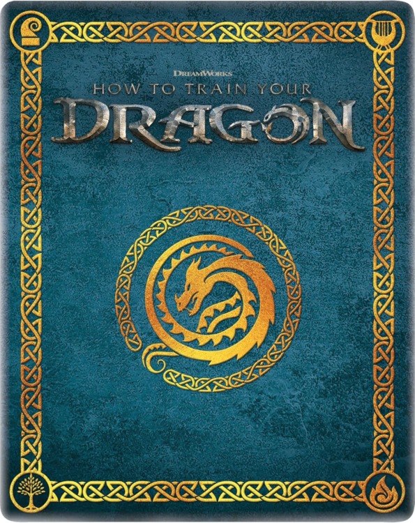 How to Train Your Dragon DVD - 4K UHD & Blu-Ray Steelbook
