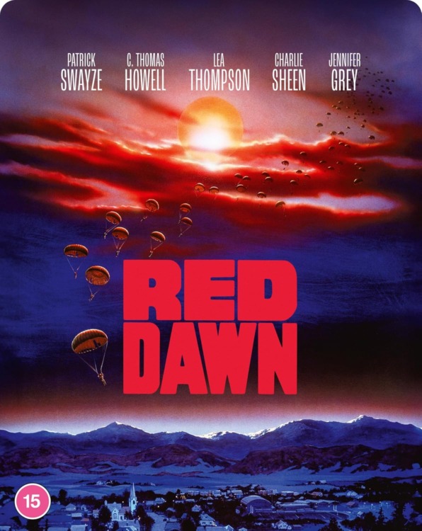 Red Dawn Limited DVD – 4K UHD & Blu-Ray (+ Bonus Blu-Ray) Steelbook Cover