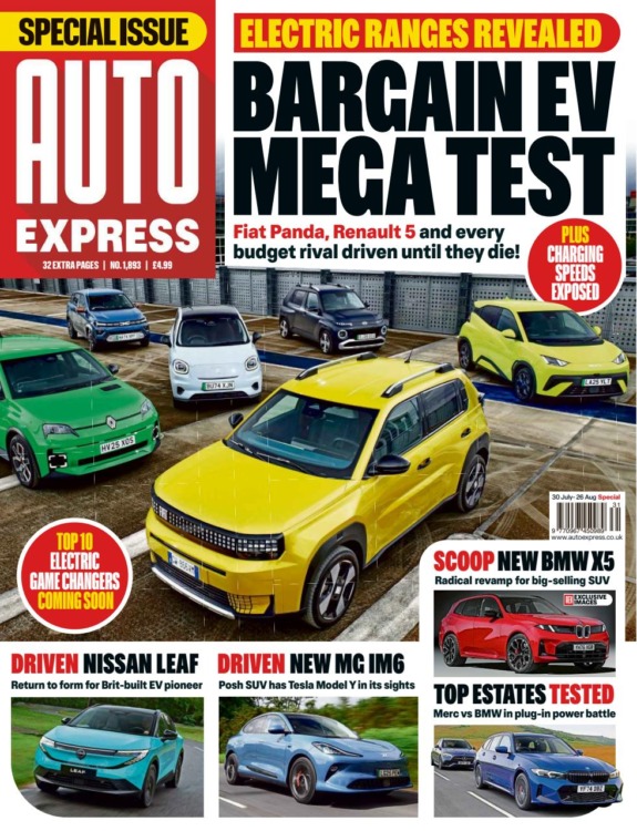 Auto Express Magazine 1893 30th July 2025
