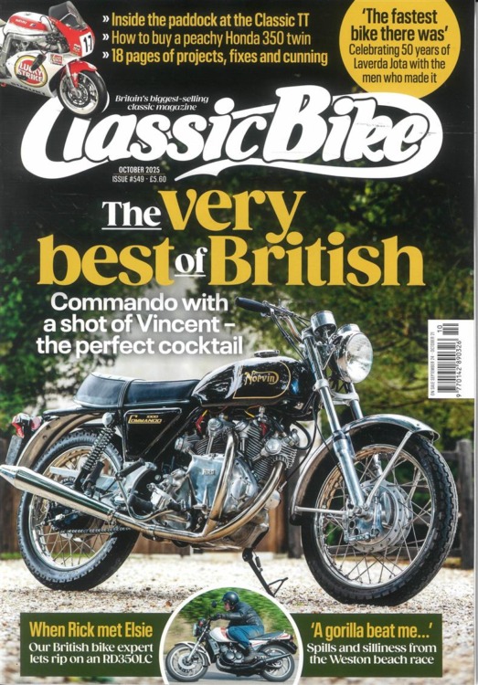 Classic Bike Magazine October 2025